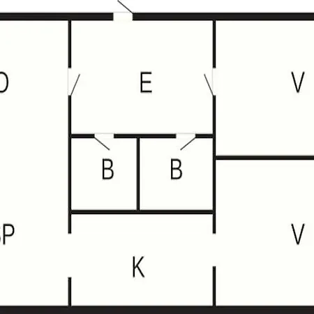 Apartment 4 Person In Rudk Bing
