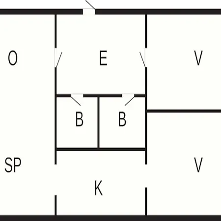 Апартаменты 4 Person In *